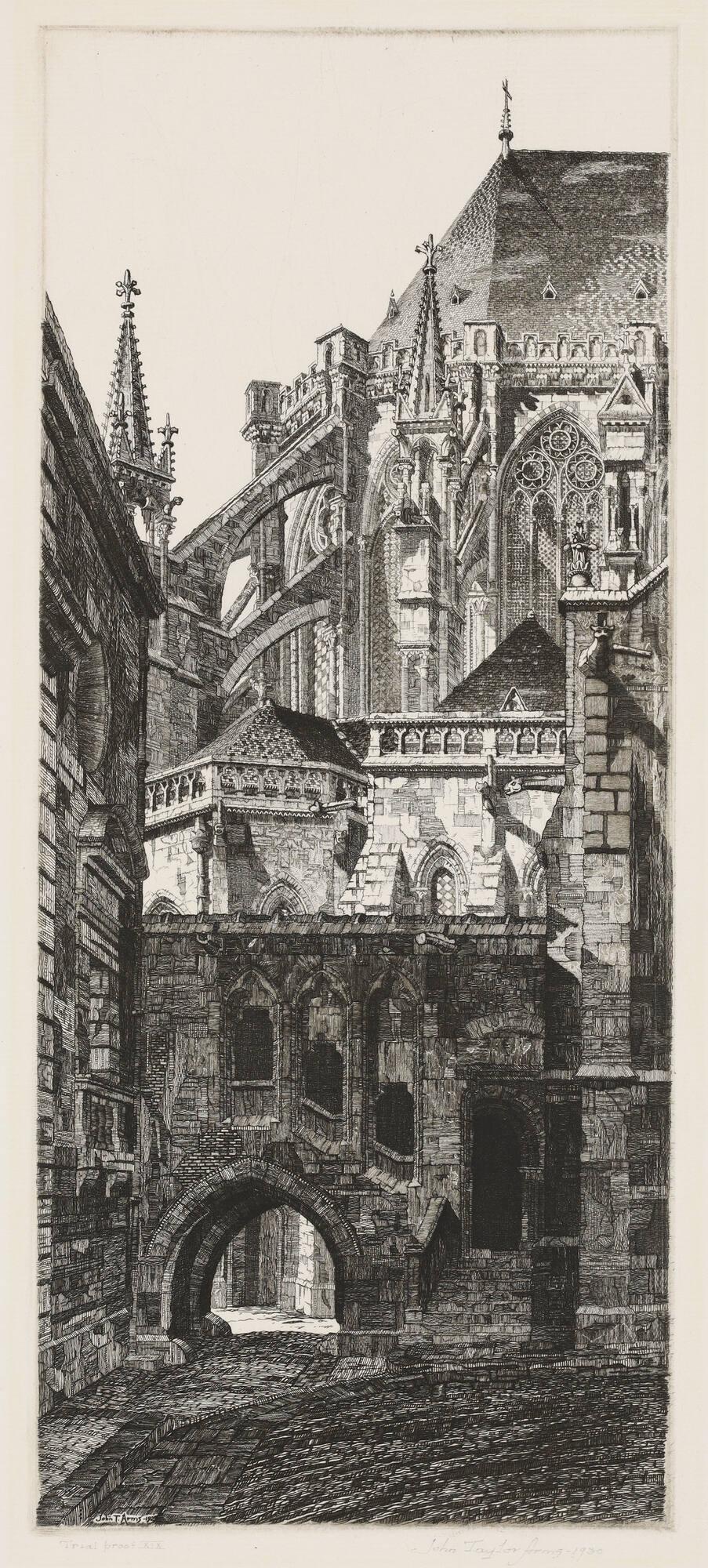 Apse of the Cathedral of Saints Peter and Peter, Troyes