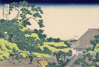 Fuji from Surugadai in the Eastern Capital, from the series Thirty-six Views of Mt. Fuji