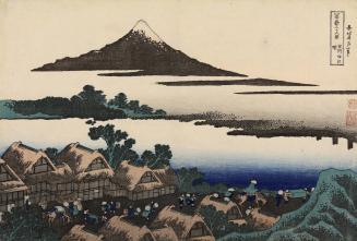 Dawn at Izawa in Kai Province, from the series Thirty-six Views of Mt. Fuji