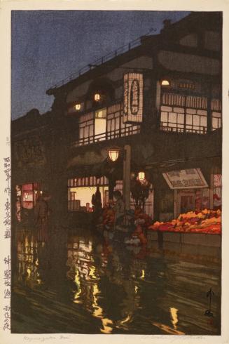 Kagurazaka Dori, from the series Twelve Titles of Tokyo