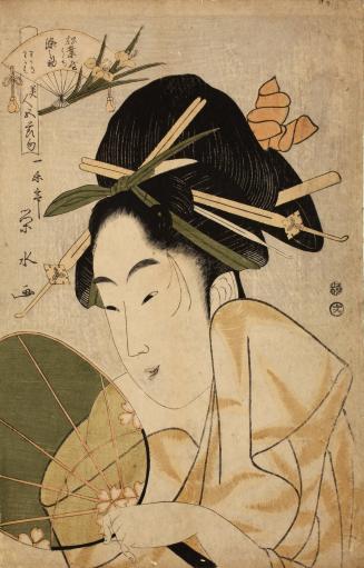 The Courtesan Somenosuke of the Matsubaya House, from the series Beauties for the Five Yearly Festivals