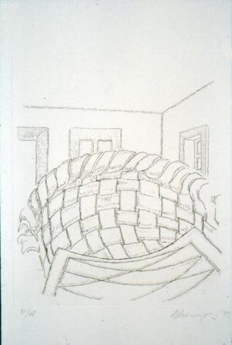 Door Window Table Basket Mirror Rug, from the Olive Press Print Portfolio II: 1992–1993