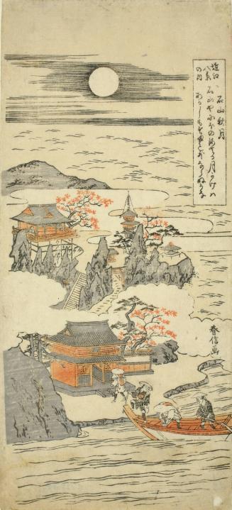 Autumn Moon at Ishiyama, from Eight views of Lake Biwa