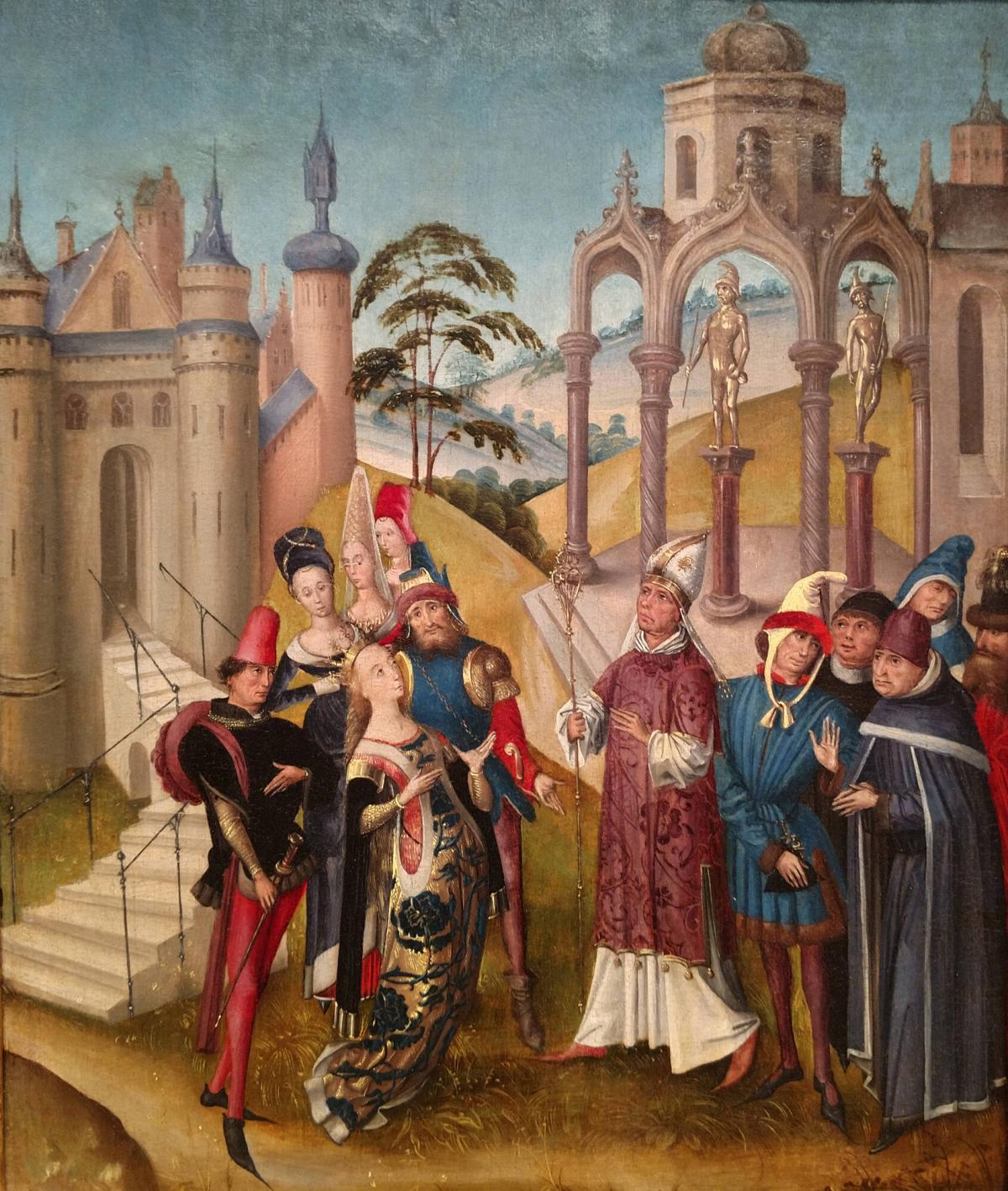 St. Catherine Disputing with the Scholars