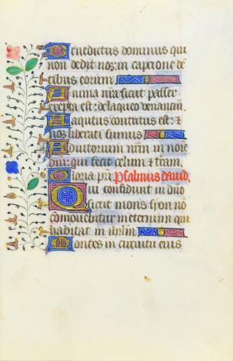 Page from a Book of Hours