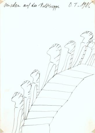 People on an Escalator