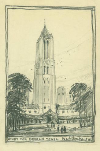 Study for Oberlin Tower