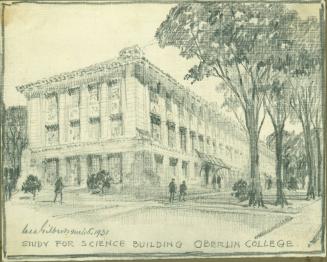 Study for Science Building, Oberlin College