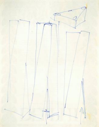 Untitled (Study for Sight Point, 1973-75, Stedelijk Museum, Amsterdam)
