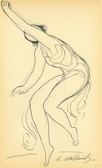 Isadora Duncan Dancing III