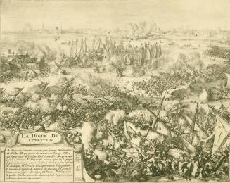 Battle at the Dike of Couwenstein During the Siege of Antwerp