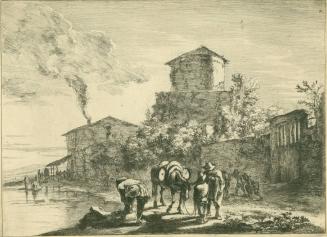 The Hinny Drover, Via Appia (Le Muletier), from Landscapes of the Environs of Rome