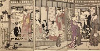 Asagao (Morning Glories), from the series Scenes from the Tale of Genji