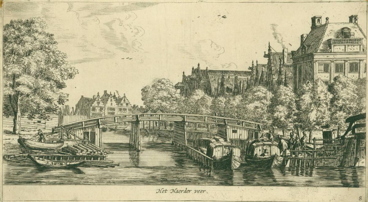 Het Naerder Veer (The Ferry to Naarden), from the series Views in Amsterdam
