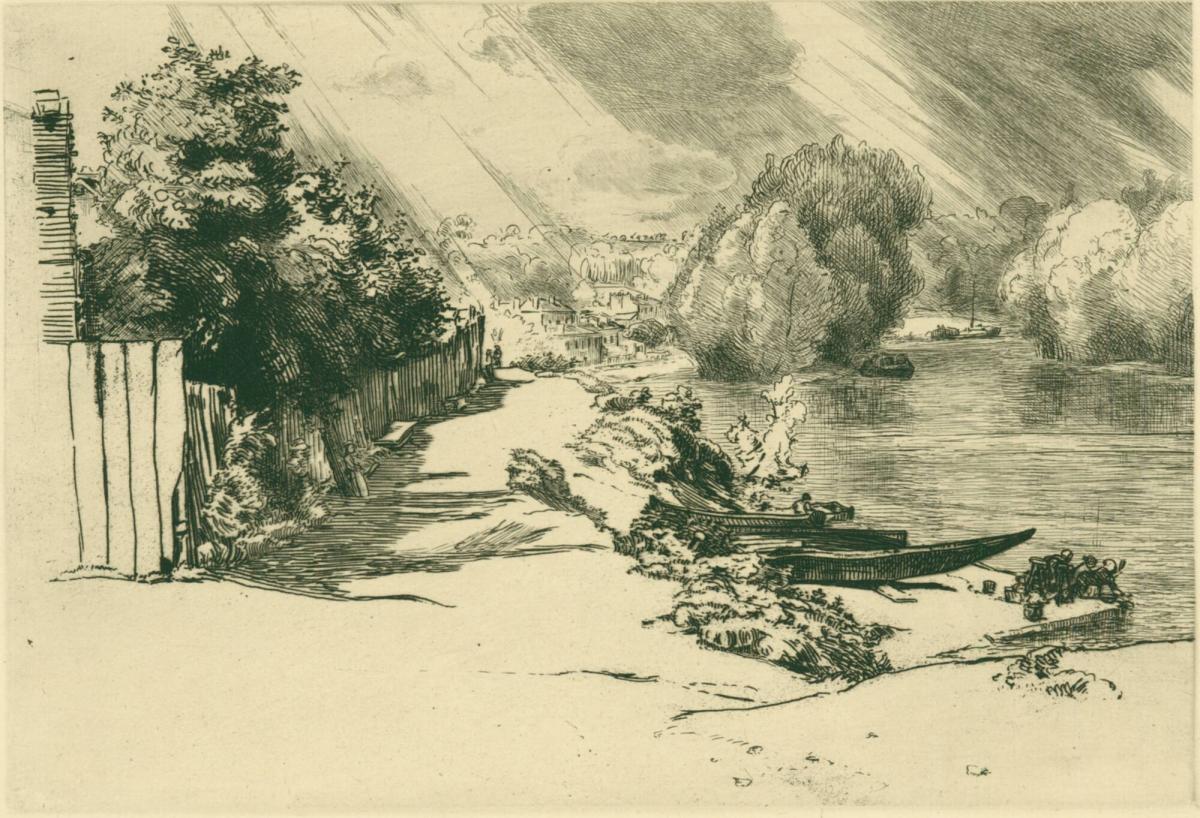 The Seine at Bas-Meudon