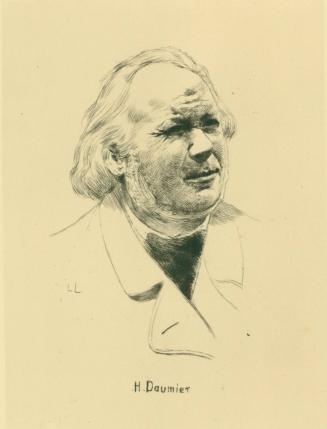 Self-Portrait by Honoré Daumier