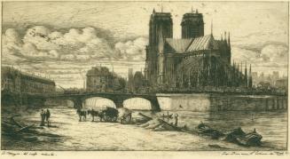 L'Abside de Notre Dame de Paris (The Apse of Notre Dame Cathedral)
