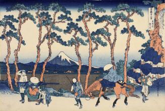 Fuji from Hodogaya on the Tōkaidō, from the series Thirty-Six Views of Mt. Fuji