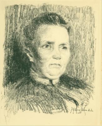 Portrait of Frau Helene Wilhelmi (nee Rahe)