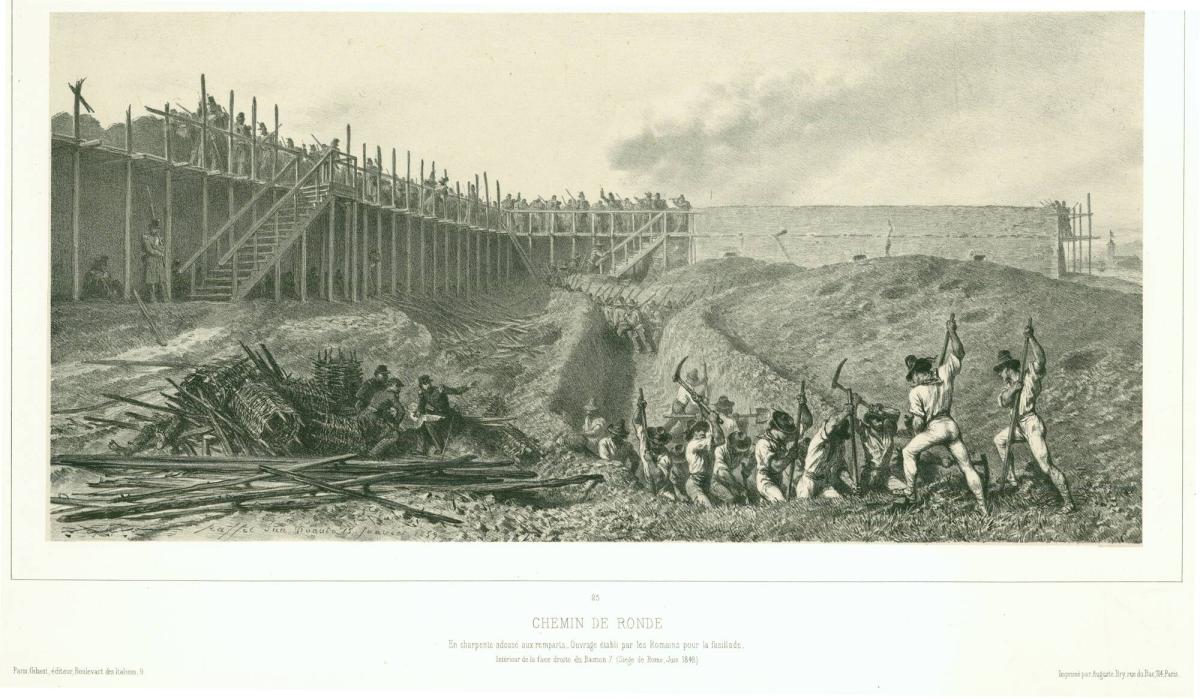 Chemin de Ronde (June 1849)