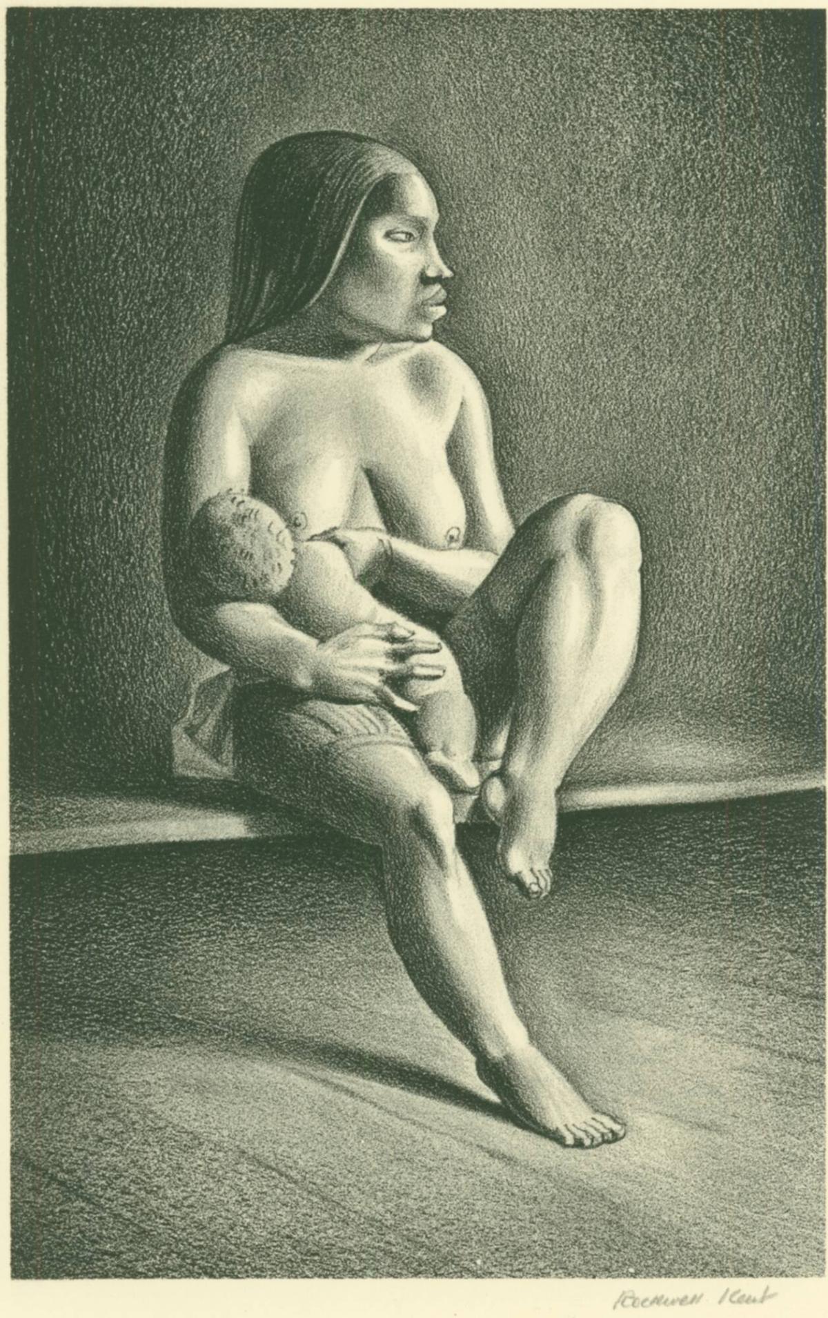 Greenland Mother Nursing Child