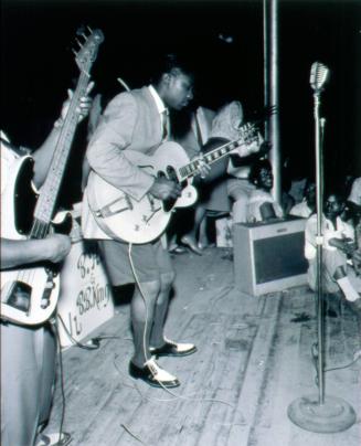 B.B. King with Bill Harvey Band, The Hippodrome, from the portfolio The Memphis Blues Again