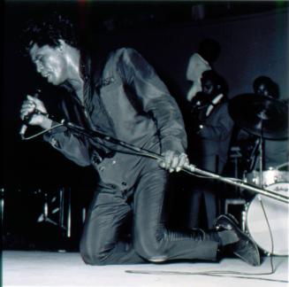James Brown at the Mid-South Coliseum, from the portfolio The Memphis Blues Again