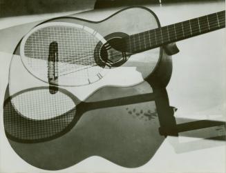 Untitled (Guitar/Tennis Racket)