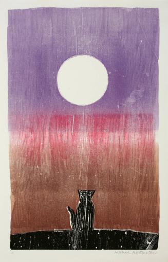 The Cat and the Moon, from the portfolio Suns and Moons