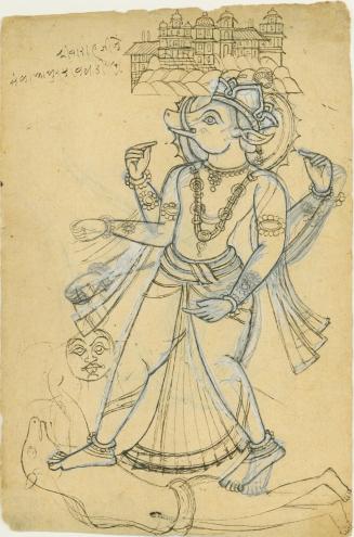 Avatar of Vishnu as a Boar