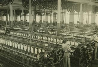 The Flint Cotton Mill, Spinning Room