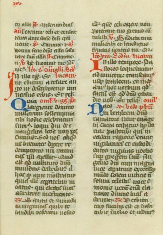 Page from a Breviary