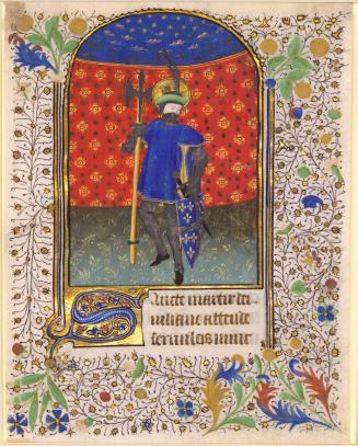 Leaf from a Book of Hours: Suffrage (St. Julian the Martyr)