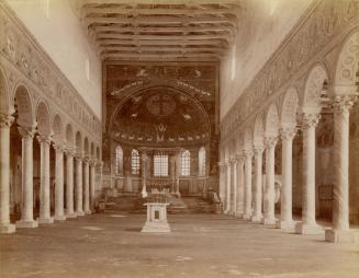 Interior of the Basilica of S. Appollinaire in Classe