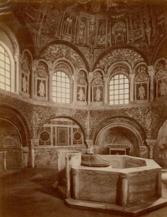 Interior, Neonian Baptistry or Orthodox Baptistry, Ravenna