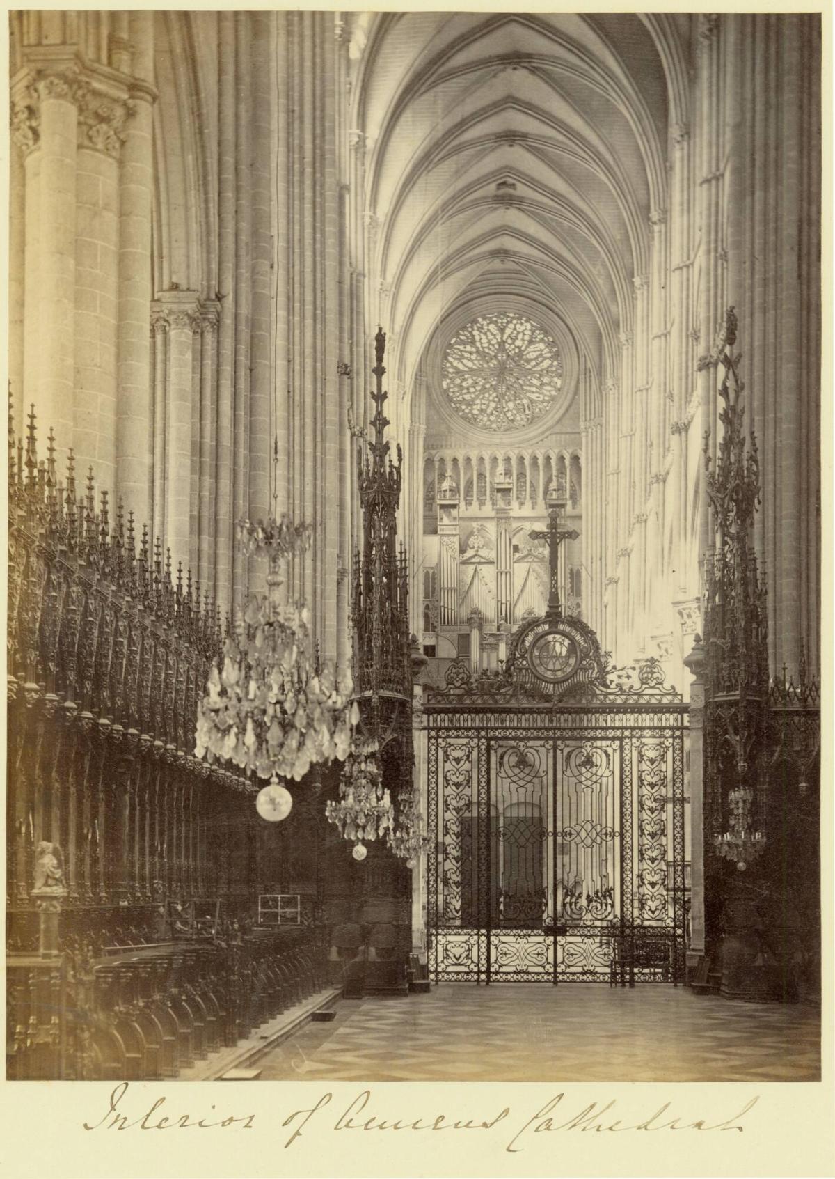 Interior of Amiens Cathedral