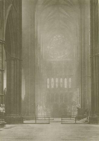 Westminster Abbey:  Across the Transepts