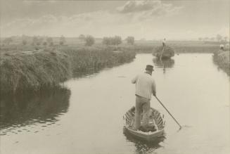 Quanting the Marsh Hay, from Life and Landscape on the Norfolk Broads