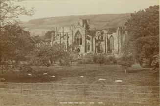 Melrose Abbey, from South