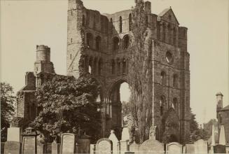 Kelso Abbey from the Churchyard