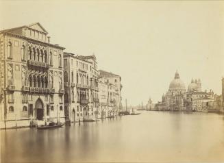 Canal Grande, vu de l'Academie de Beaux Arts