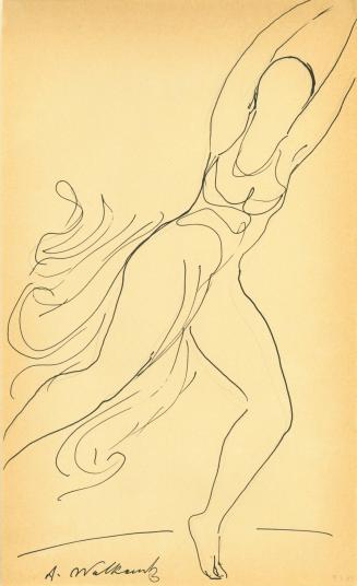 Isadora Duncan Dancing II