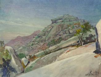 Untitled (Landscape with Mountains)