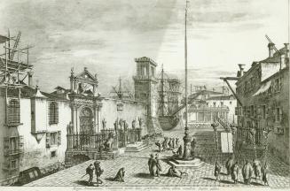 The Gates of the Arsenale, from the series Magnificentiores Selectioresque Urbis Venetiarum Prospectus (Views of Venice)