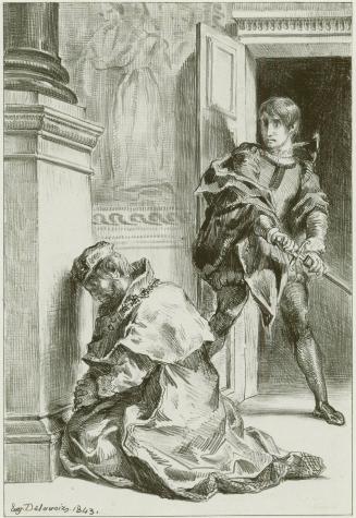 Hamlet Tempted to Kill the King