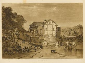 Water Mill, part VIII, plate 37, from Liber Studiorum