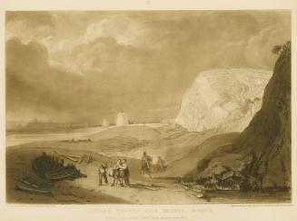 Martello Towers near Bexhill, Sussex, part VII, plate 34, from Liber Studiorum