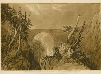 Little Devil's Bridge over the Russ, above Altdorft, Switzerland, part IV, plate 19, from Liber Studiorum
