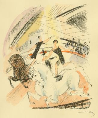 Circus, from the series 10 Lithographie