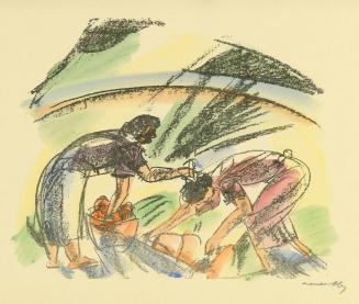 Harvesters, from the series 10 Lithographie